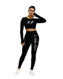 TABU Fits' Women's 2 PCS Seamless Workout Set