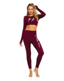 TABU Fits' Women's 2 PCS Seamless Workout Set