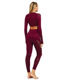 TABU Fits' Women's 2 PCS Seamless Workout Set