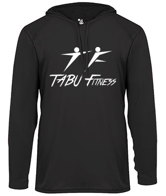 TABU Fitness Long Sleeve Hoodie Performance Tee