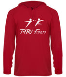 TABU Fitness Long Sleeve Hoodie Performance Tee