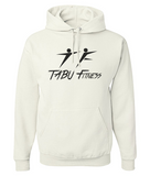 TABU Fitness White Pullover Hoodie