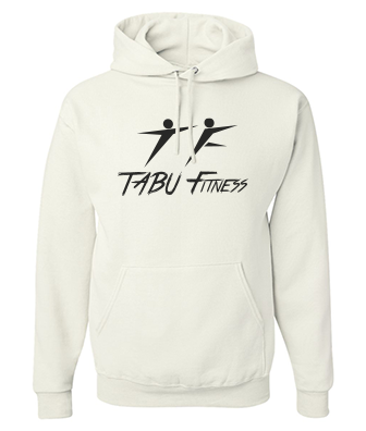 TABU Fitness White Pullover Hoodie