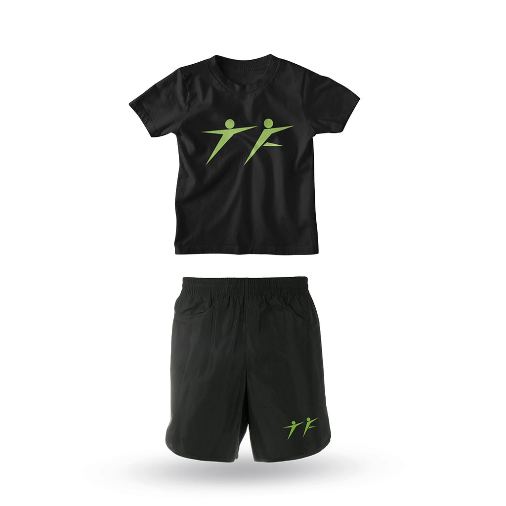 TF Youth Short sleeve and shorts Performance set